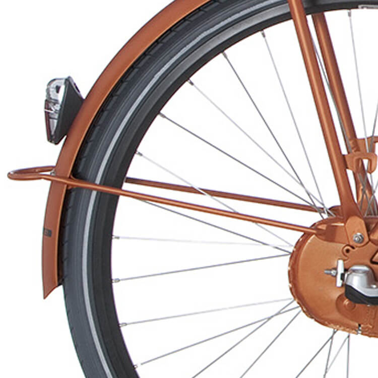 Cortina rear mudguard rod 28 u4 copper matt