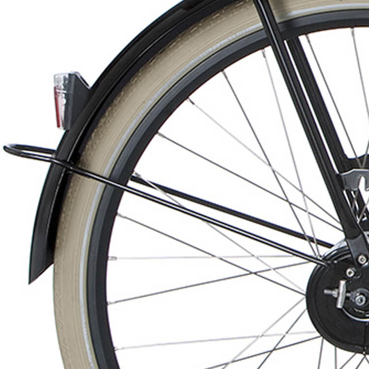 Cortina Fender Rod zadaj 28 U1 E-U1 Črno rjava