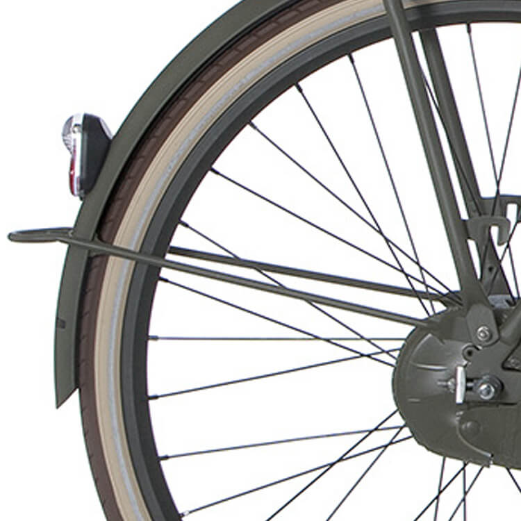 Cortina Mudguard bar rear 28 U4 stone bridge matt