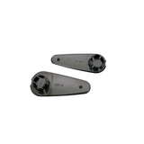 Cortina crank cap drop shape black