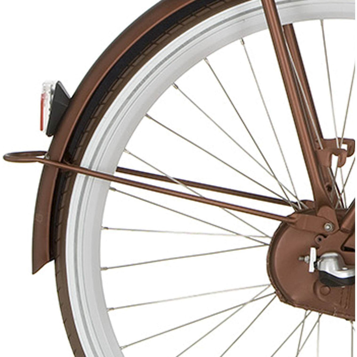 Cortina sárvédő rúd hátsó része 28 U4 Sparkle Brown Matt