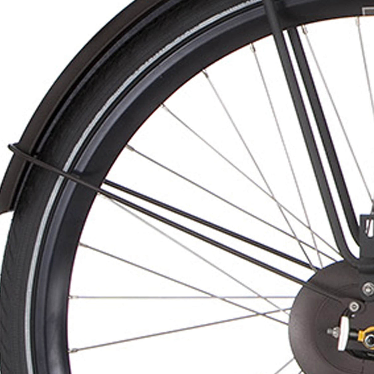 Cortina Mudguard bar rear 28 Speed ​​demitasse matt