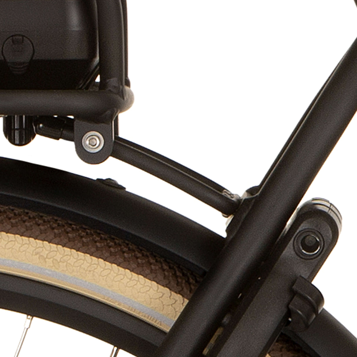 Cortina Achterdrager Klammer 150 mm Bafang Jet Black Matt