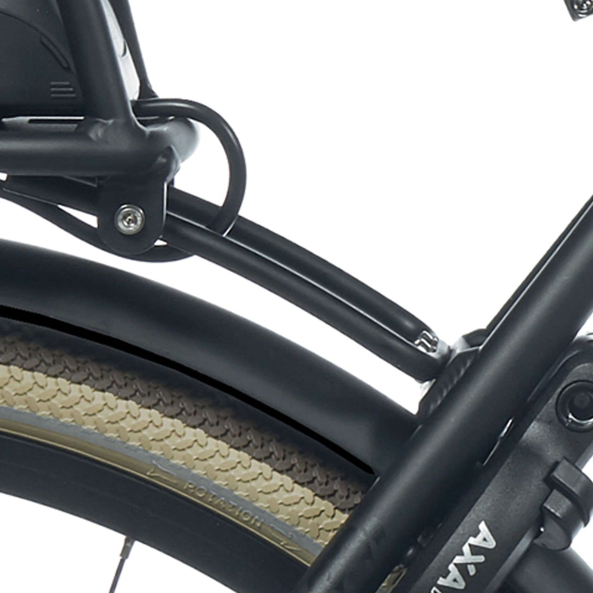 Cortina Achterdrager Bracket 110mm Bafang Jet Black Matt