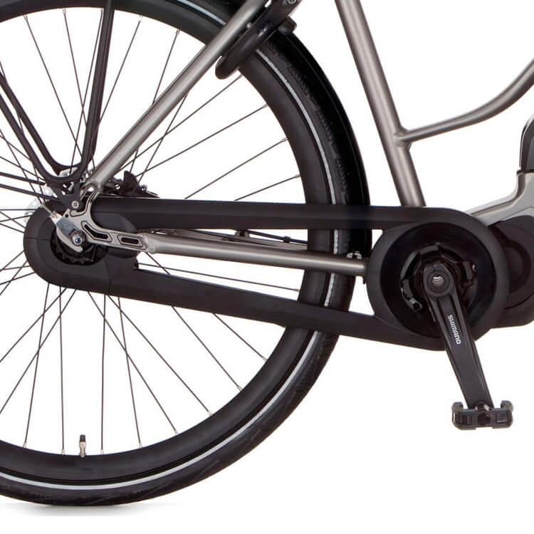 Cortina Chain guard Fluent E-Mozzo (Steps) Black Matt