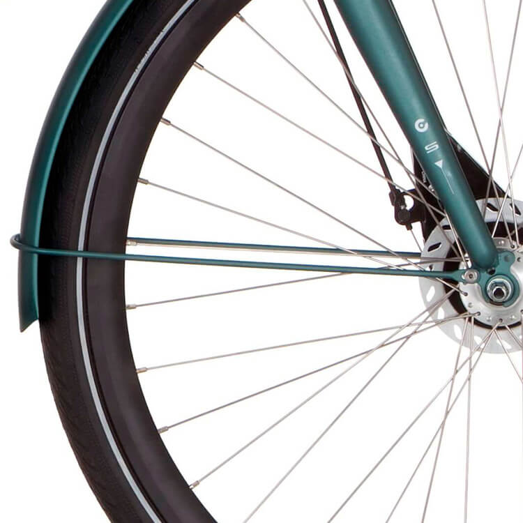 Cortina Fender rod for 28 Speed Matt Beryl Green
