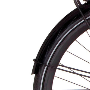 Cortina Mudguard rear 28 E-Mozzo jet black matt