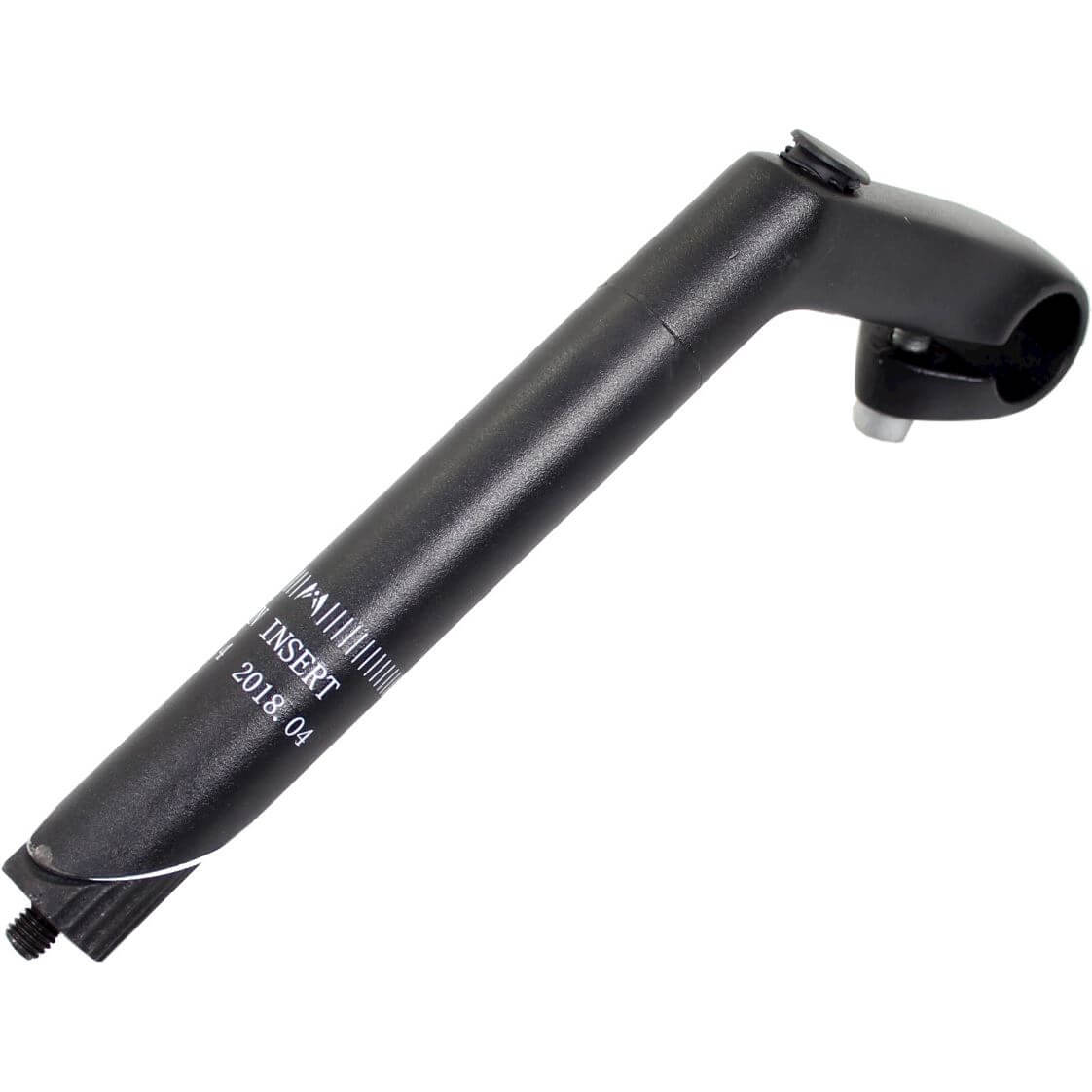 Stelo Cortina FISSO FISSO 25.4 Voorbouw 80mm nero