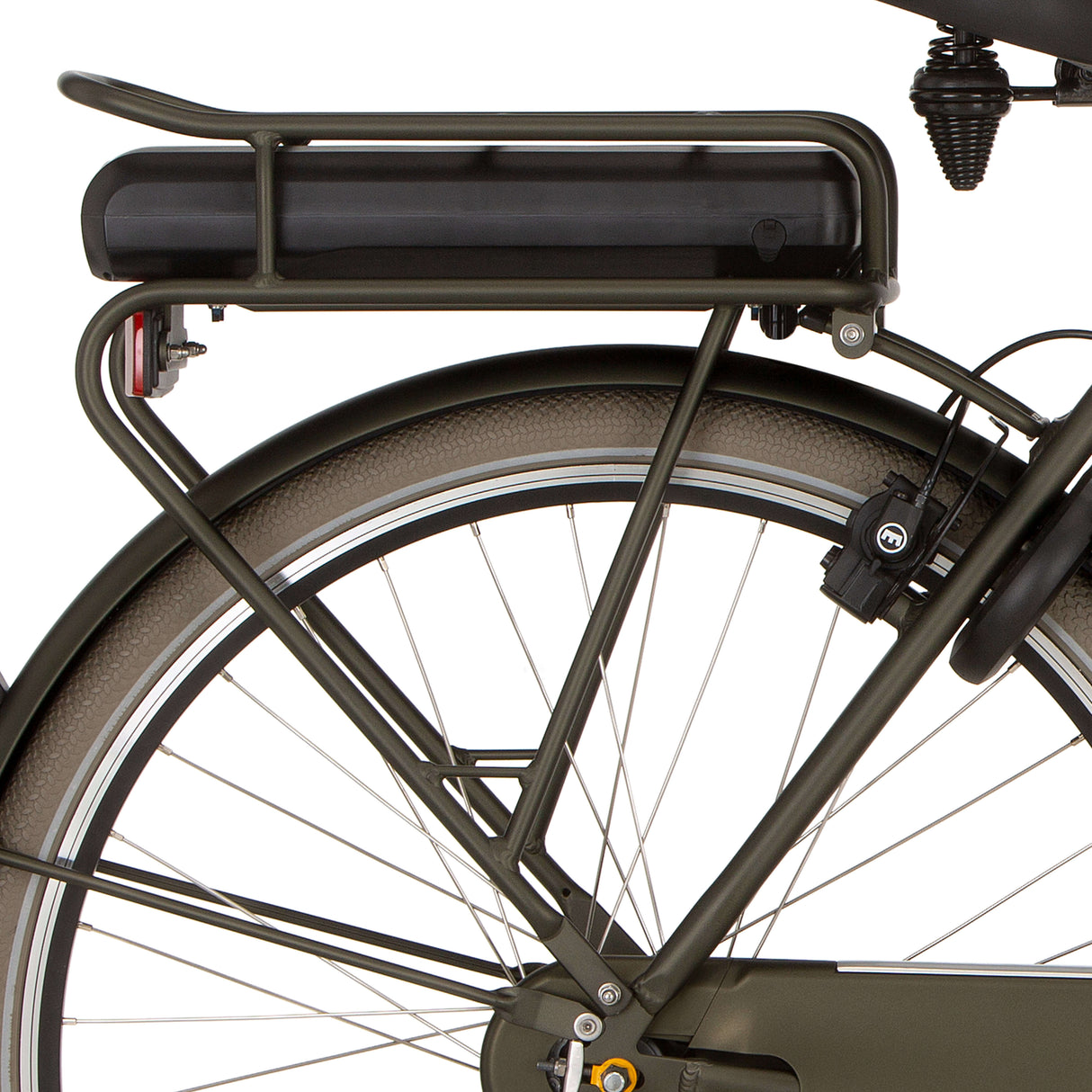 Cortina Actterdrarger E-U4 Bafang Elegance Green Matt