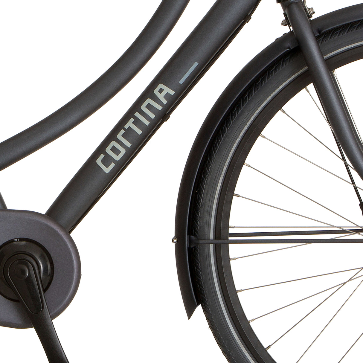 Cortina mudguard for 28 u1 e-u1 metallic mouse matt