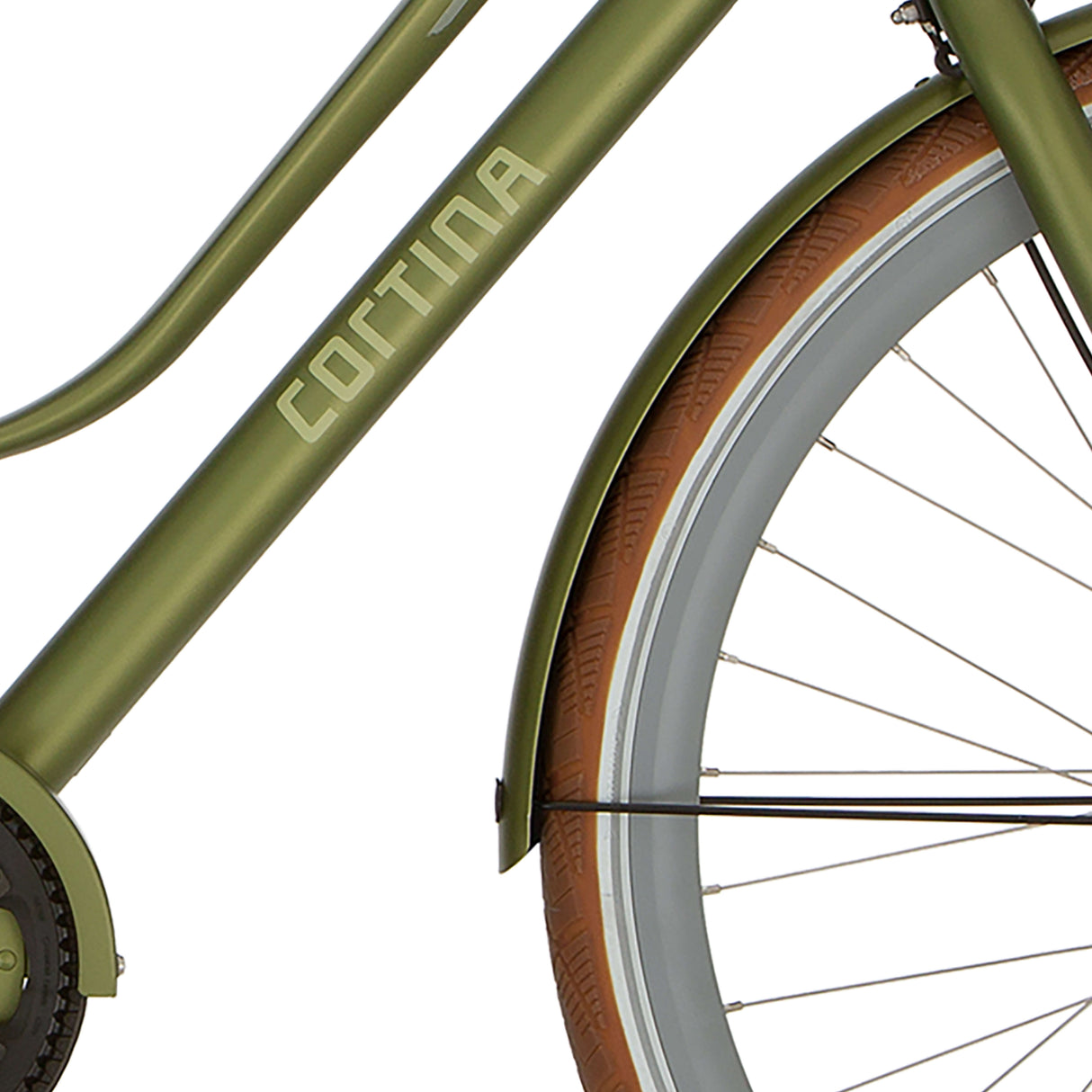 Cortina Fender para 28 Mozzzo Nutseg Green Matt