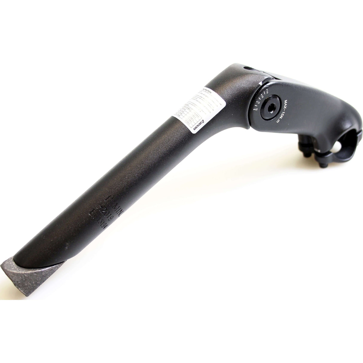 Cortina stem Mozzo adjustable black