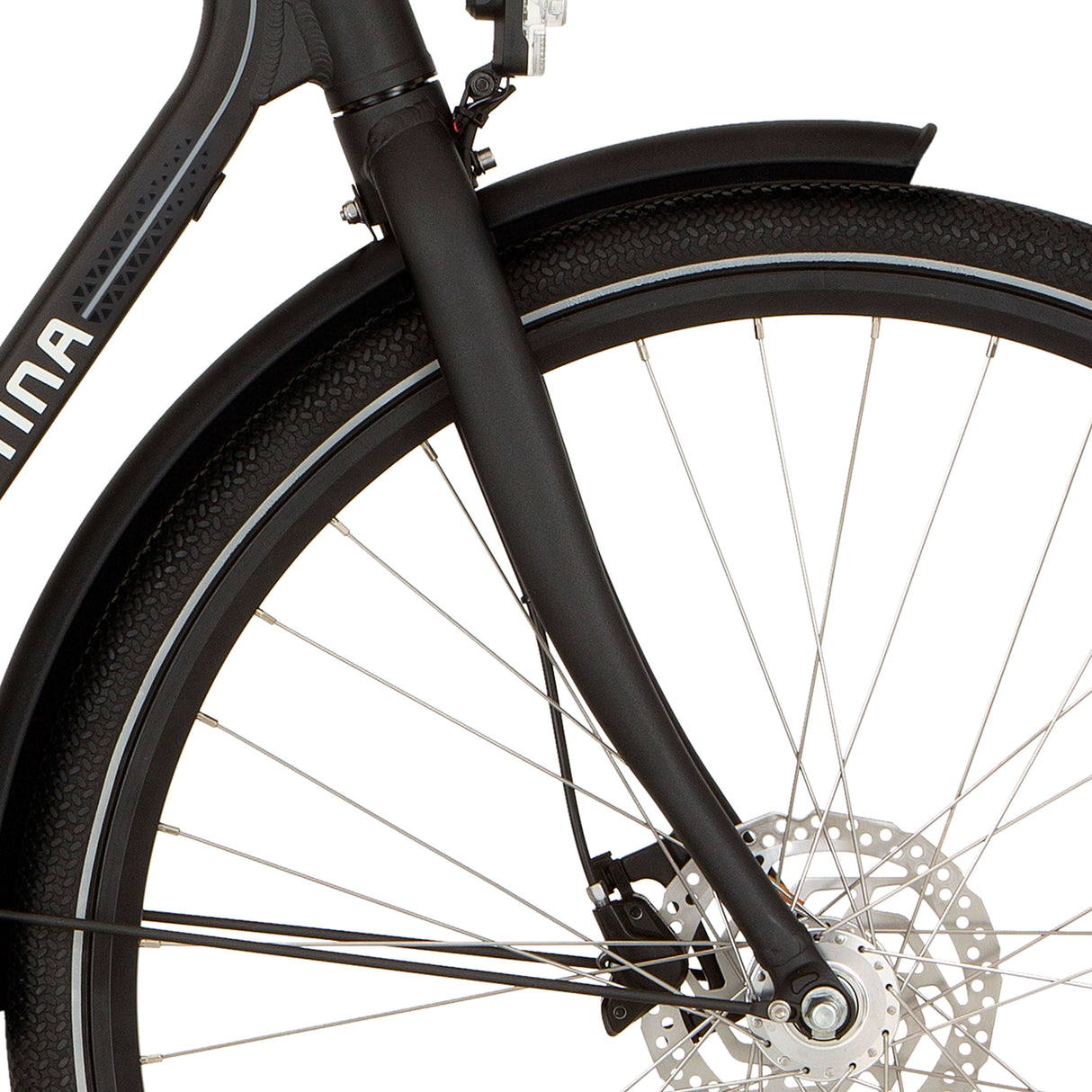 Cortina Fork E-FOSS MM Diamond Black Matt