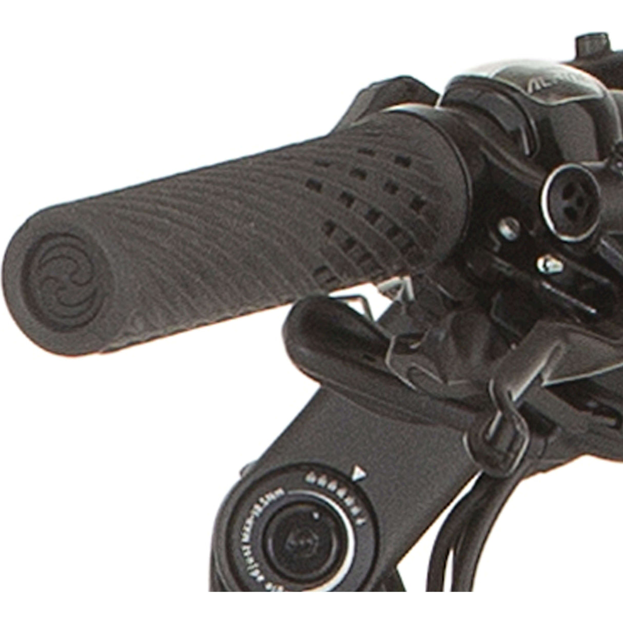 Cortina ročaj levo Luna Lock Black