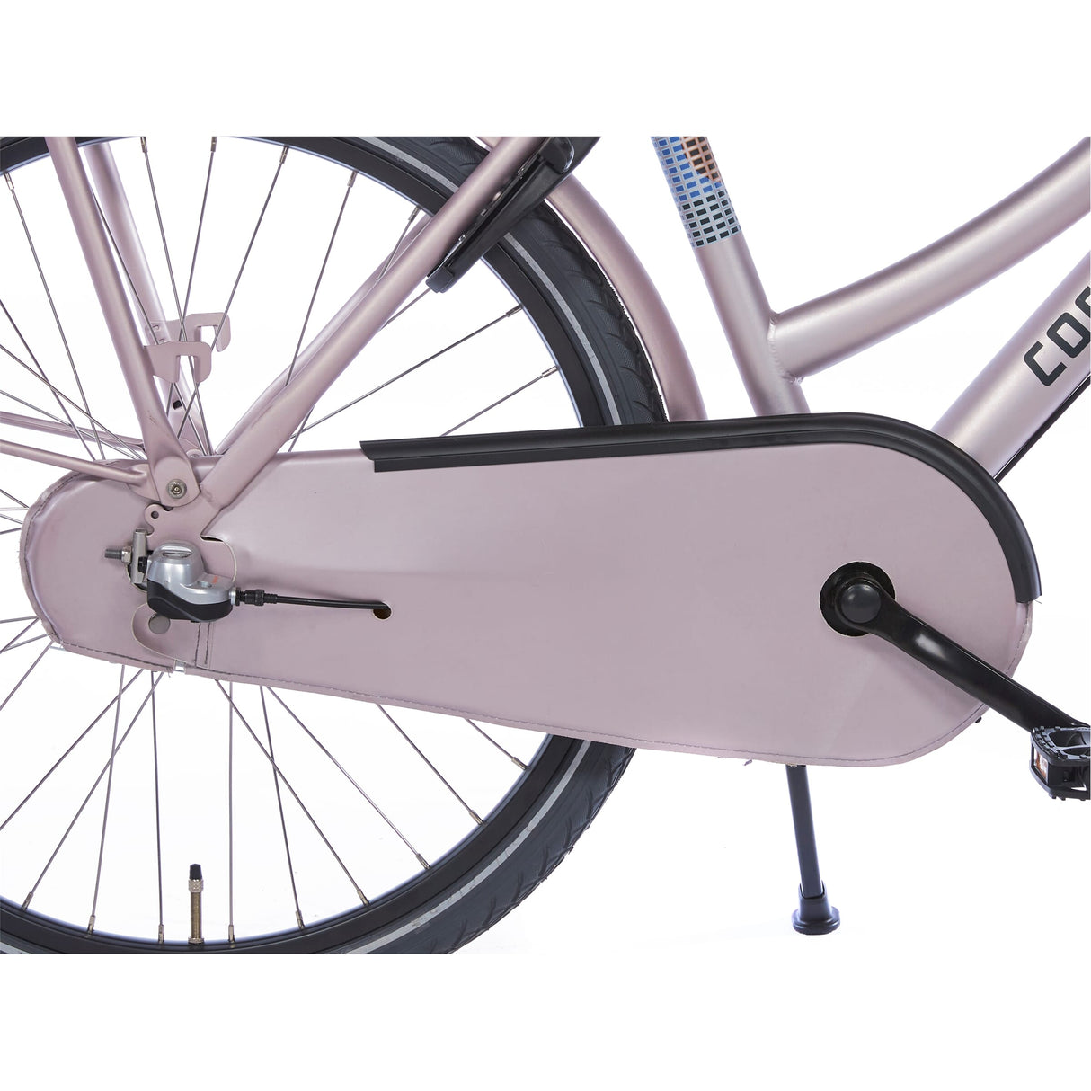 Cortina Chain Guard Lacquer Cloth 26 U4 Strålende sølv Matt