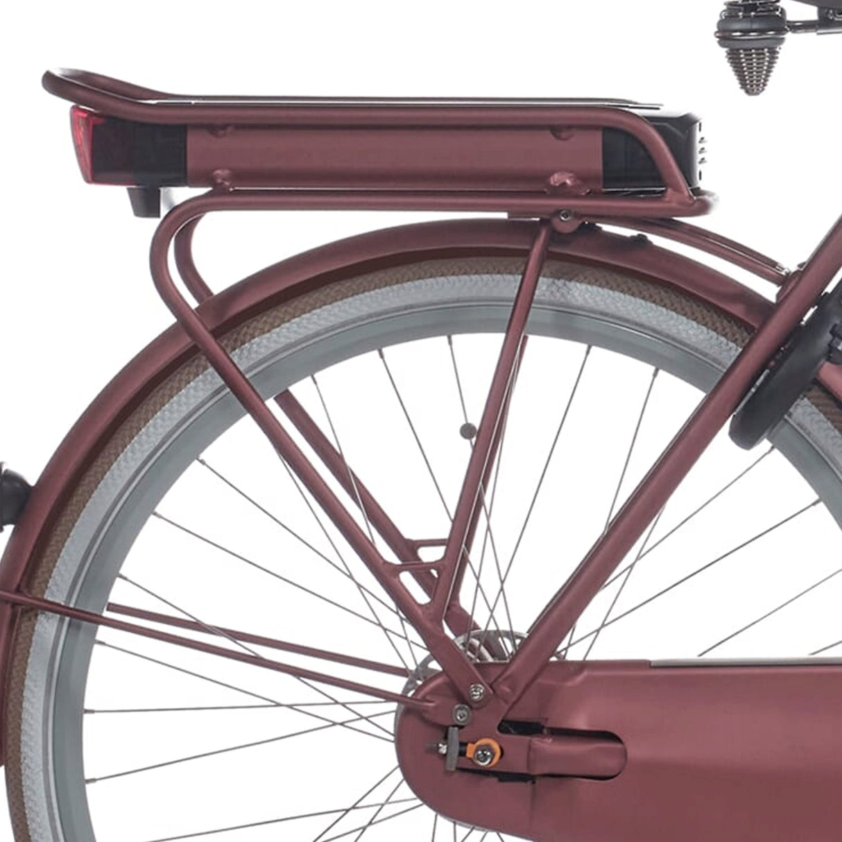 Cortina rear carrier e-u4 rose matt