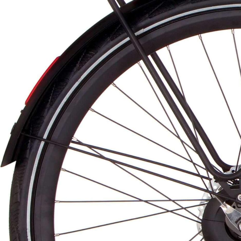 Cortina mudguard bar rear 28 e-mozzo jet black matt