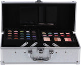 Casuelle Cosmetics Suitcase Rectangular Silver