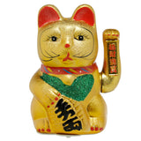 Occhi aperti gatto fortunato maneki neko da 21 cm