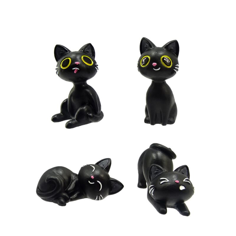 Lucky de zwarte kat charm in doosje