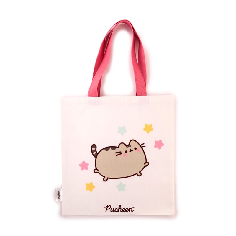 Pusscheen kočka nesoucí tašku