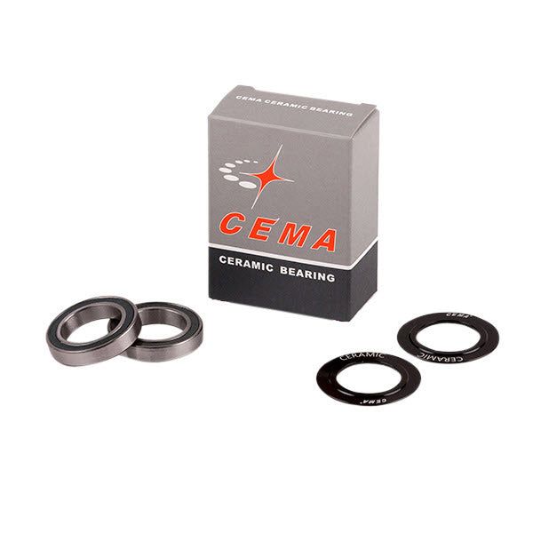 Cema bearing set for 24mm bottom brackets SG3 coated ceramic