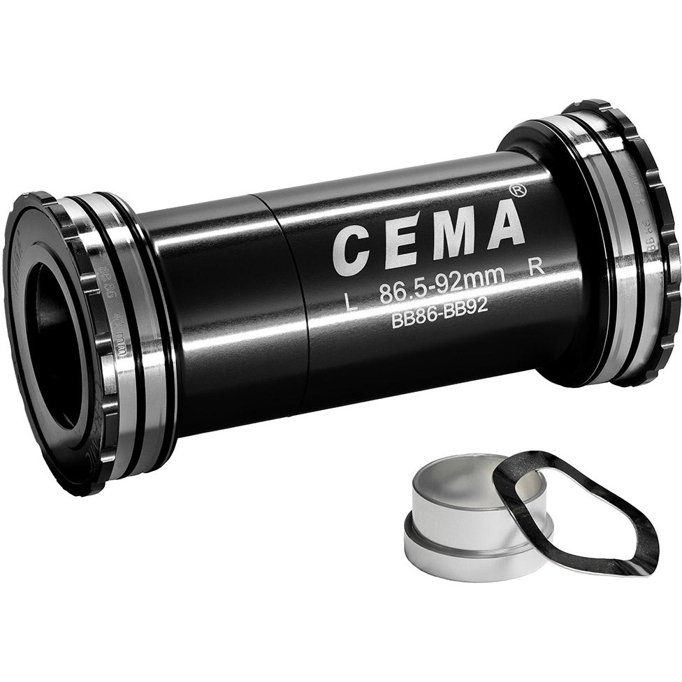 CEMA REBACETAS BB86-BB92 SRAM GXP SG3 prevlečena s keramično črno
