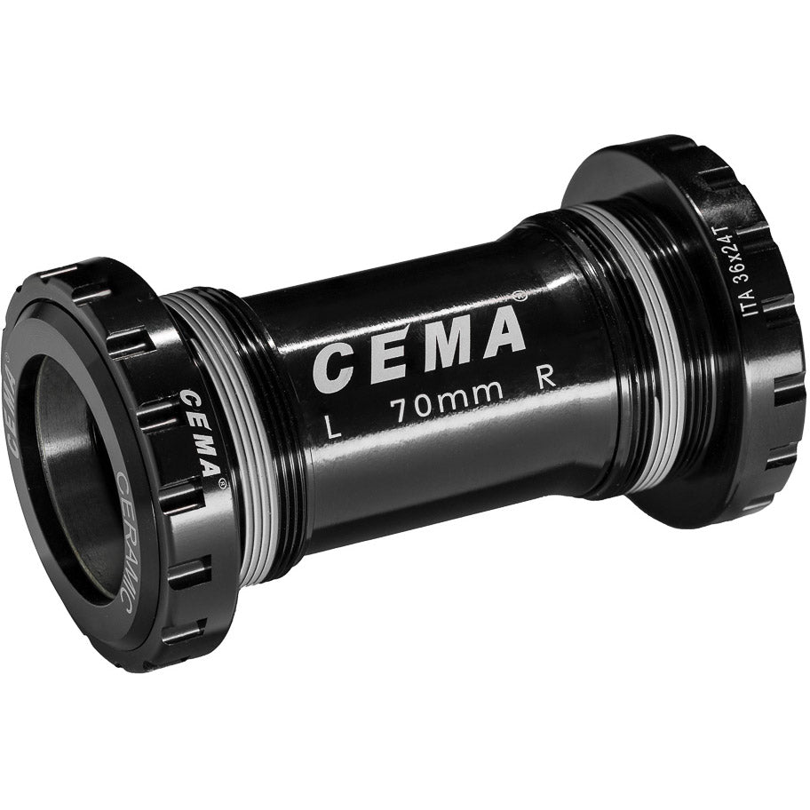Cema bottom bracket ita praxis m30 sg3 coated ceramic black