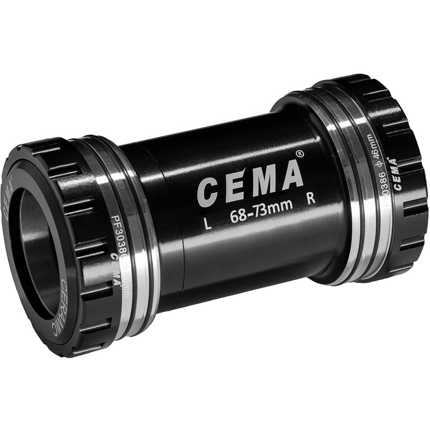 CEMA Bracketas PF30 SRAM DUB SG3 prevlečena s keramično črno