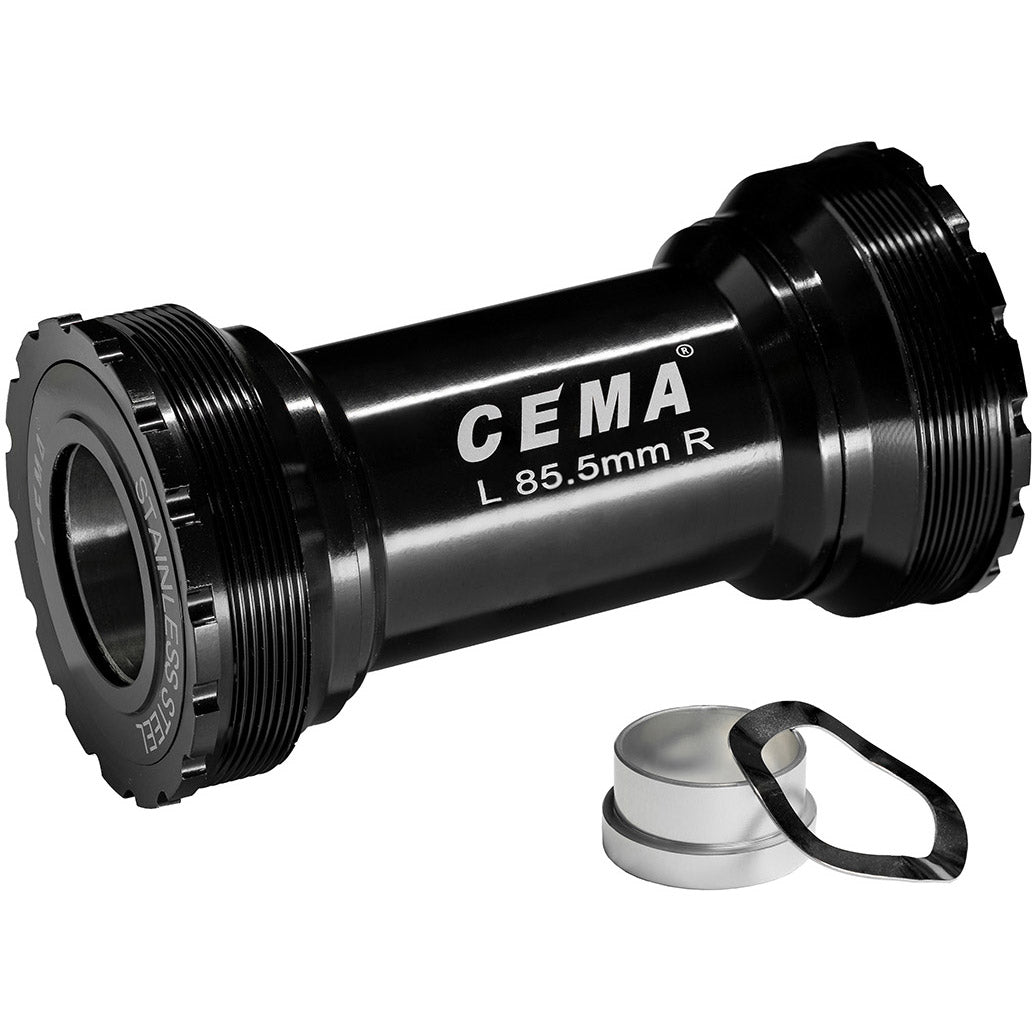 CEMA Bracketas T47 TREK SRAM GXP SG3 prevlečena s keramično črno