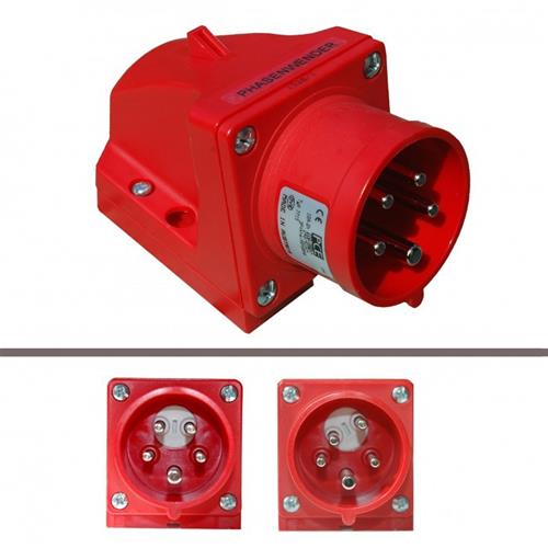 Pce wcd opbouw 16a 5p pen fasenwisselaar