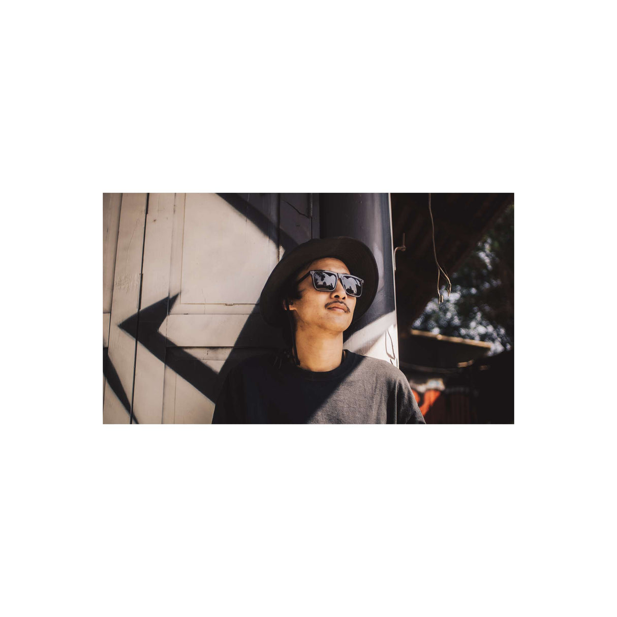 CHPO glasses Bruce Gray Transparent Black