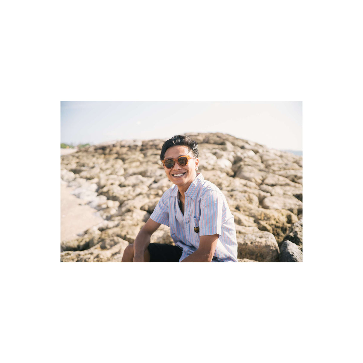 CHPO glasses Byron x Mustard Brown