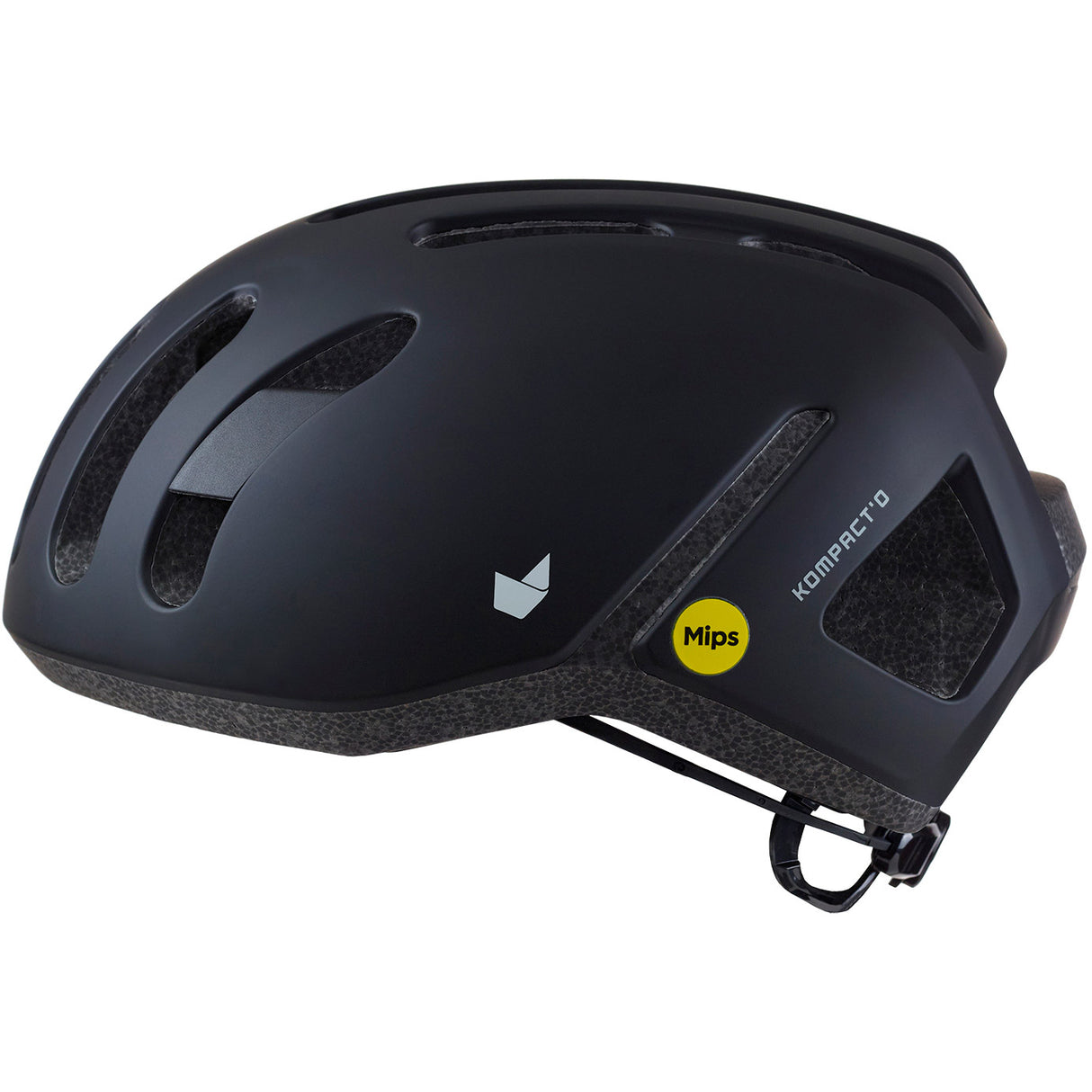 Buzaglo catlike urban helm kompact'o ii maat m glans zwart