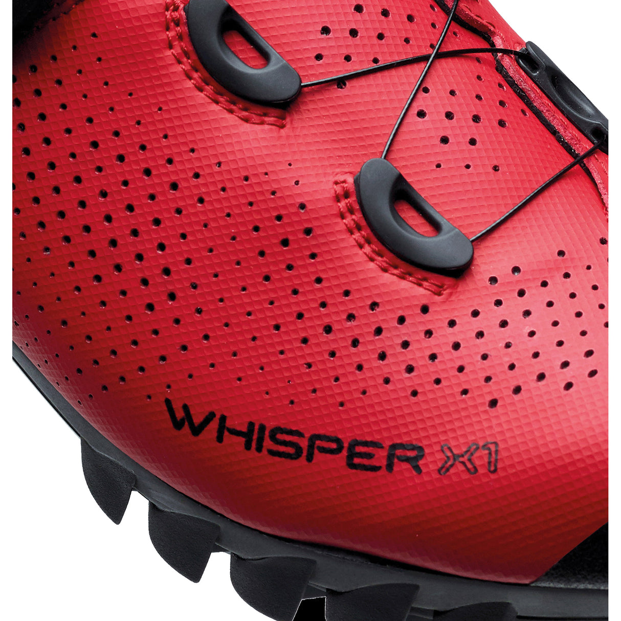 Buzaglo Catlike MTB boty Whisper x1 MTB Nylon Velikost 43 Červená