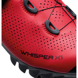 Buzaglo Catlike MTB boty Whisper x1 MTB Nylon Velikost 43 Červená