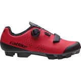 Zapatos mtb de buzglo gato kompact'o x1 tamaño de nylon 46 rojo