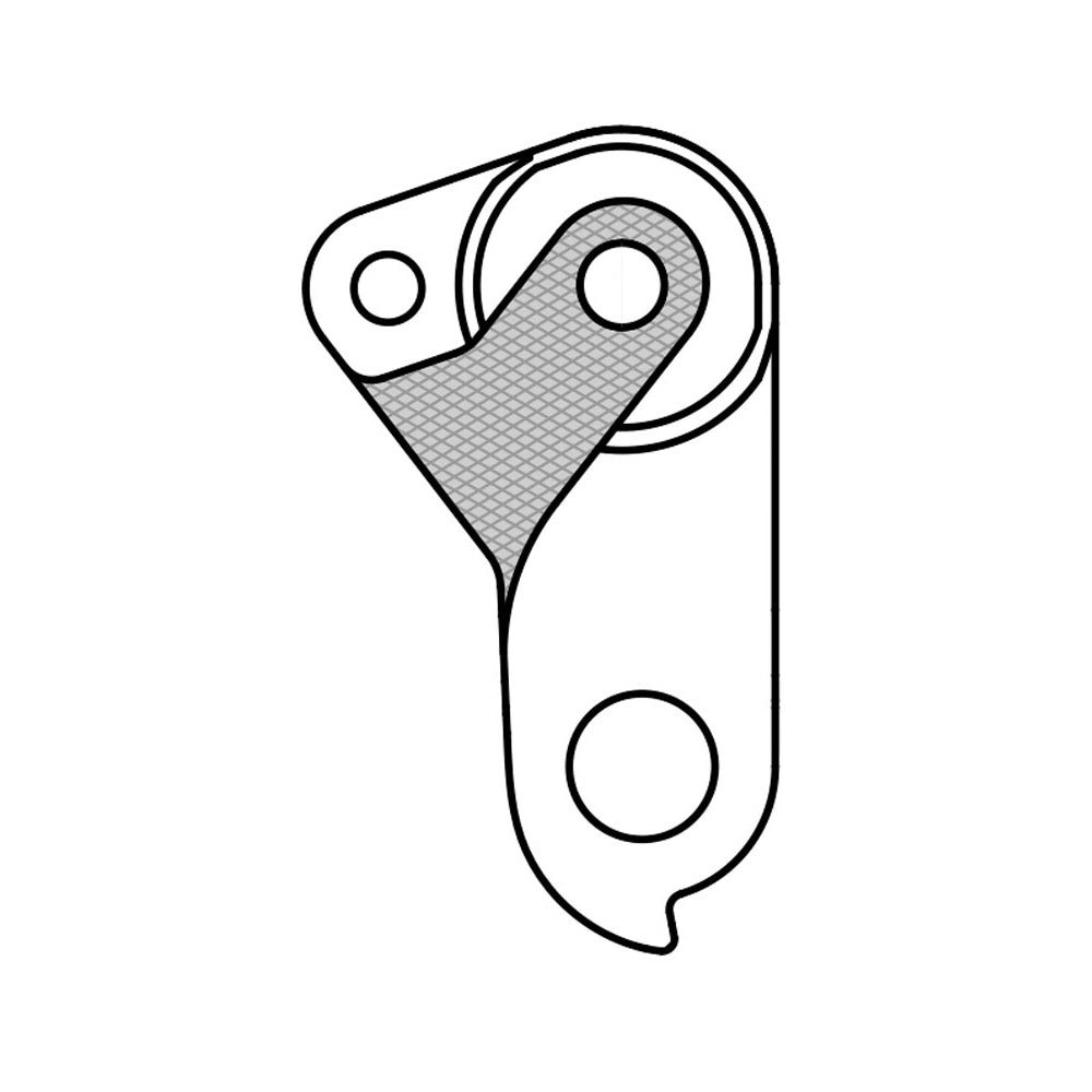 Union derailleur hanger gh-217 scott