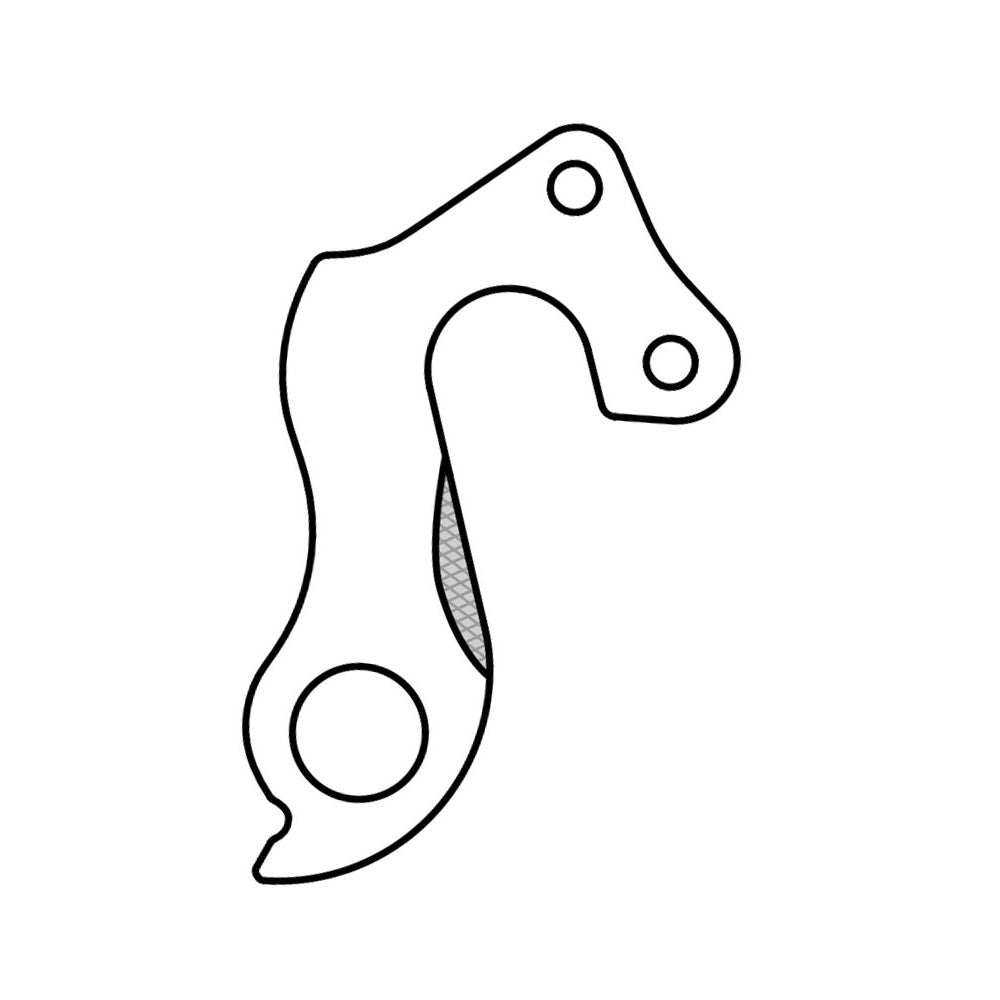 Unionin vaihtajan ripustin GH-220 Focus, Raleigh, Wilier