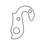 Unionin vaihtajan ripustin GH-245 Bulls, Focus, Raleigh