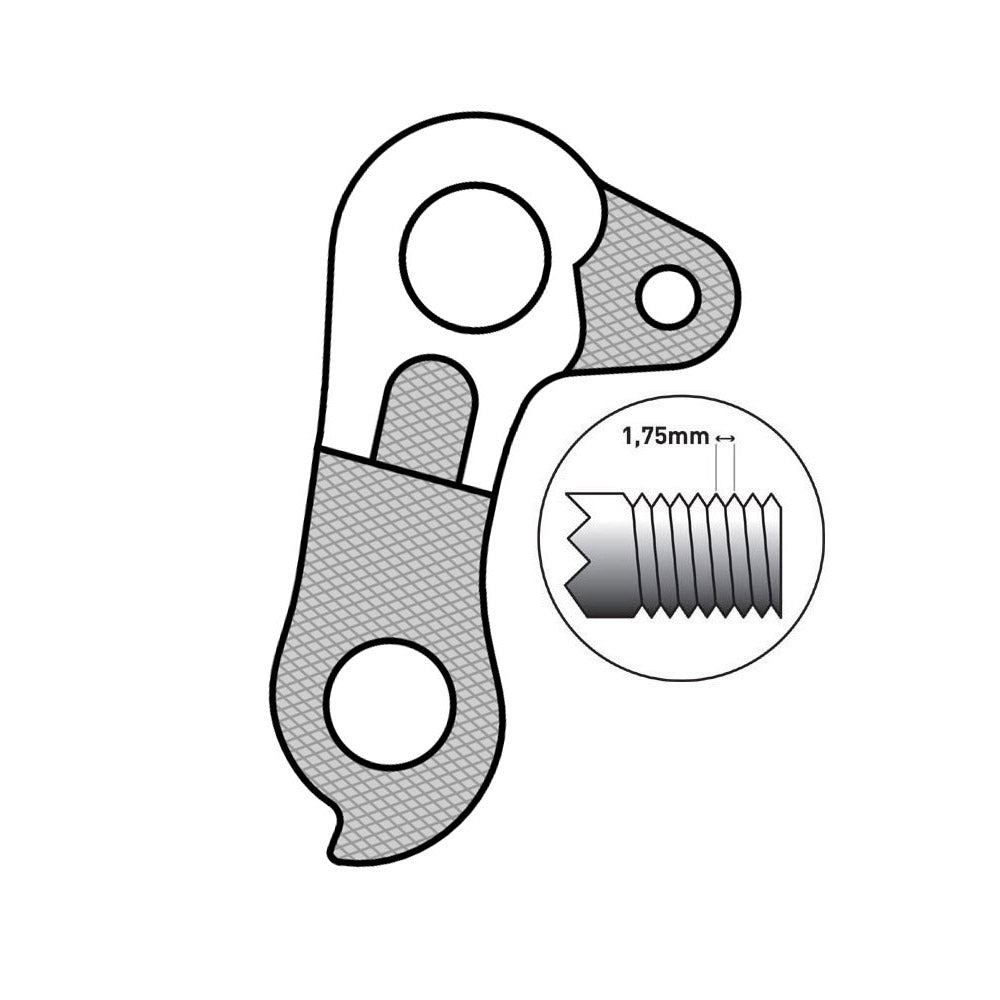 Sąjungos pavarų perjungiklio pakaba GH-251 Bulls