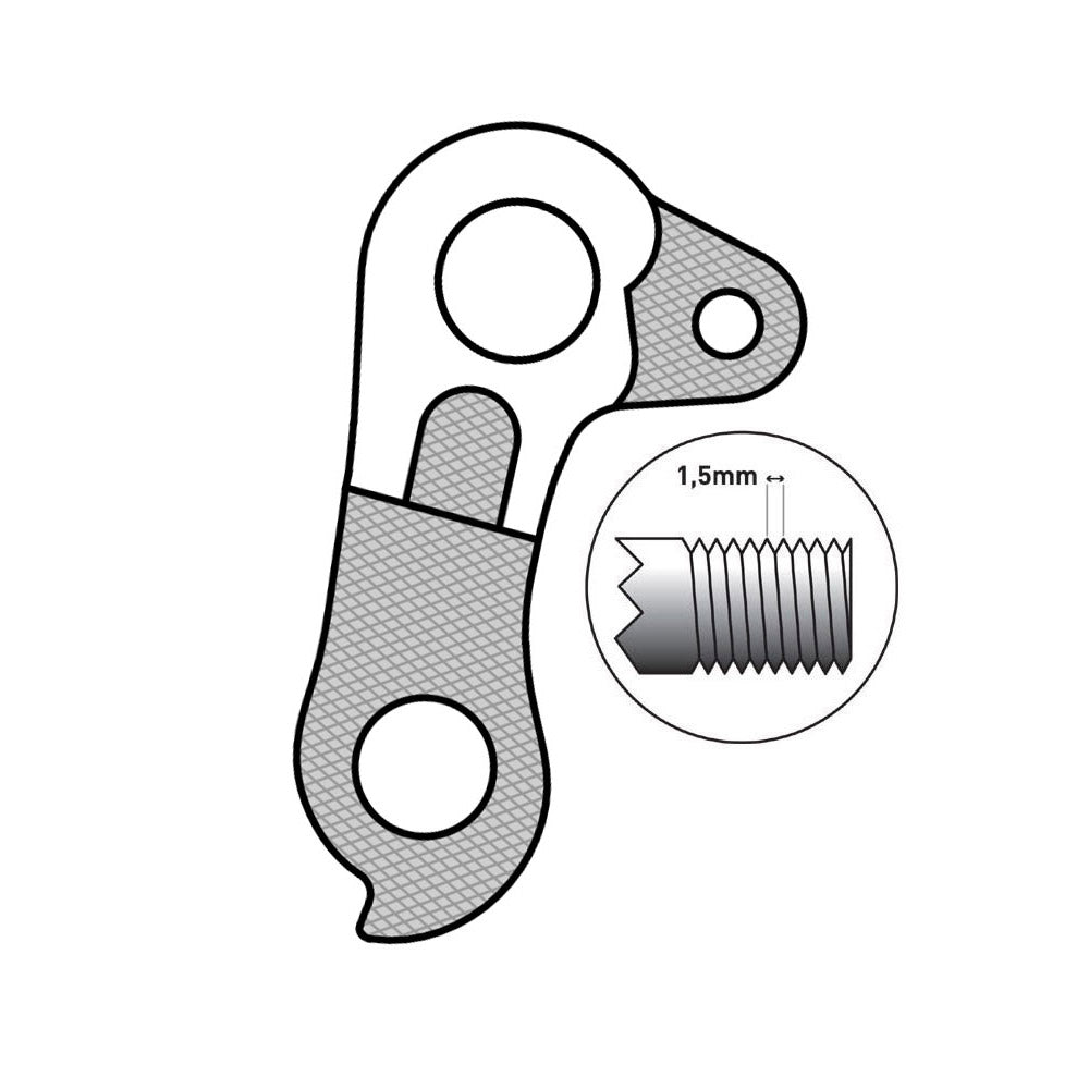Sąjungos pavarų perjungiklio pakaba GH-252 Bulls