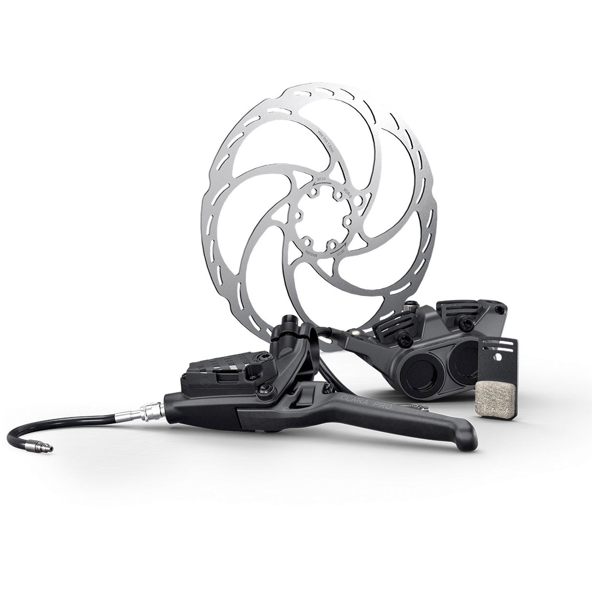 Magura Clara Pro hydraulic left black disc brake set