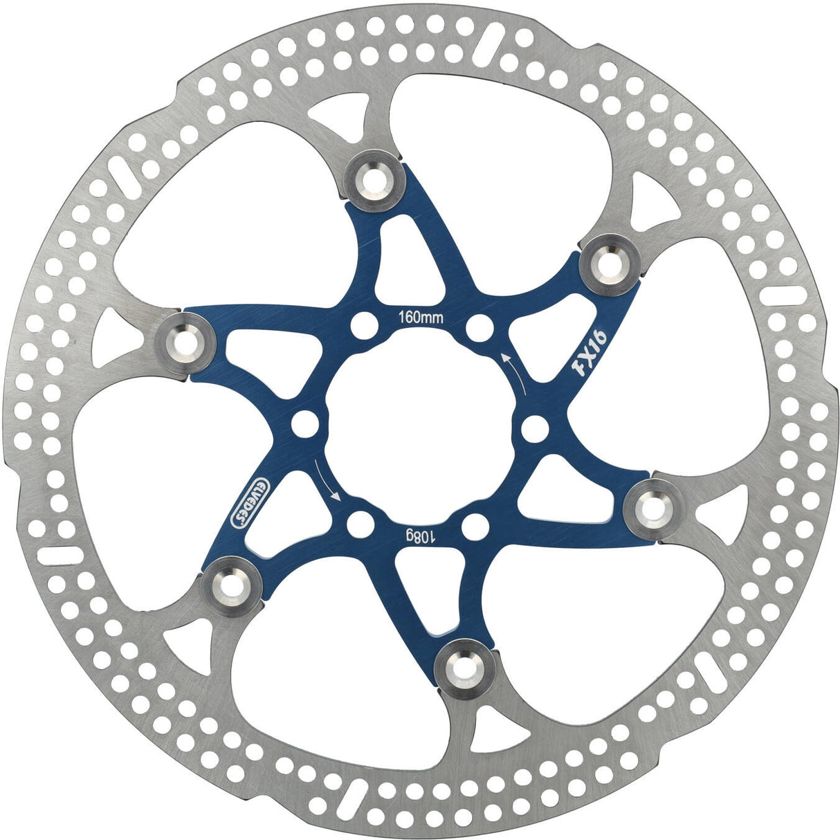 Elvedes Floating Rotor 160mm 108G 6 holes+Bout BLW 2015147