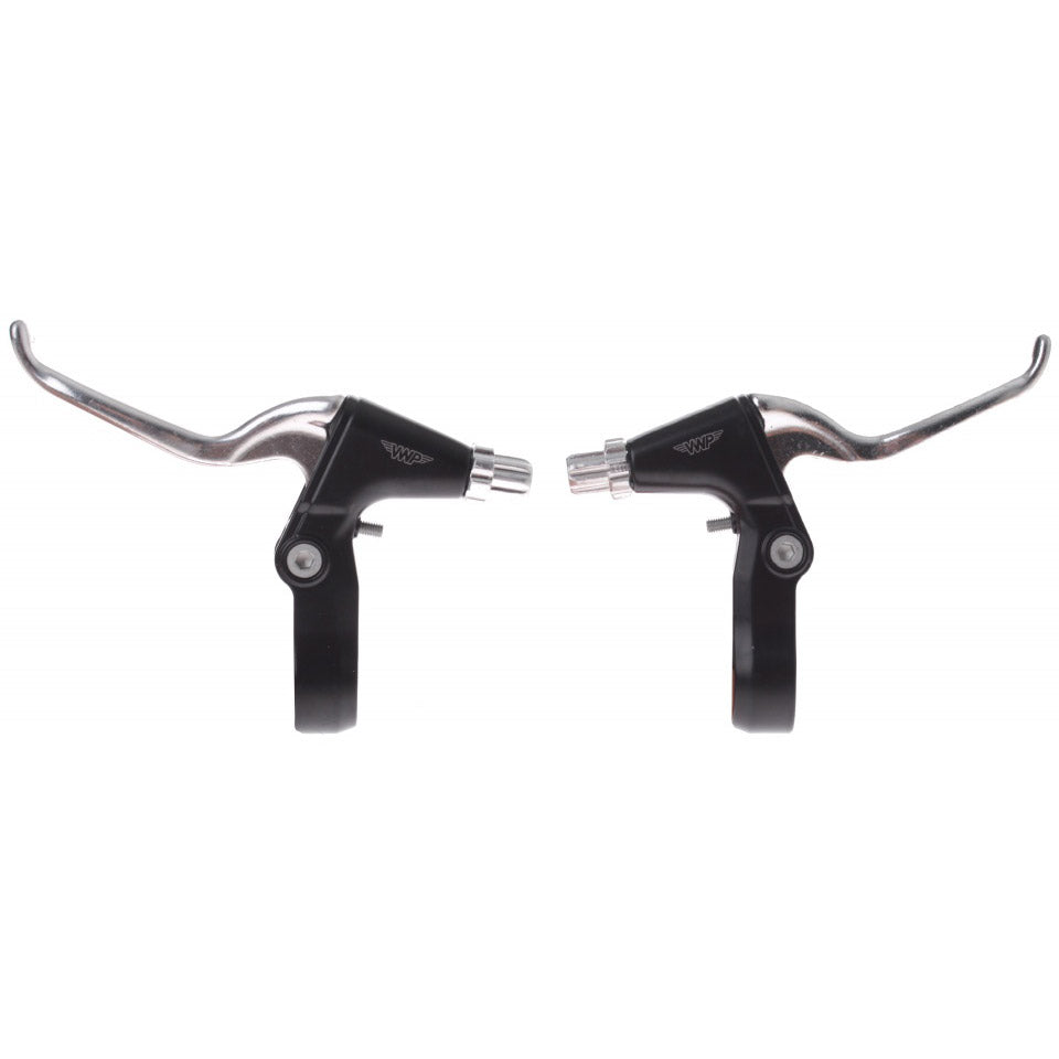 VWP zavorni ročaj Set 2-Finger V-Brake Black Silver
