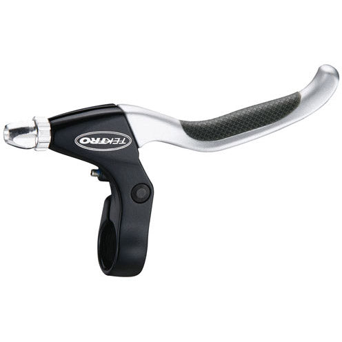 Tektro CL530TS+CL533RT ROLLERBRAKE BRAKE HANDLING SET 4-FINGER Black Satin With Bell (Hanging Pack)