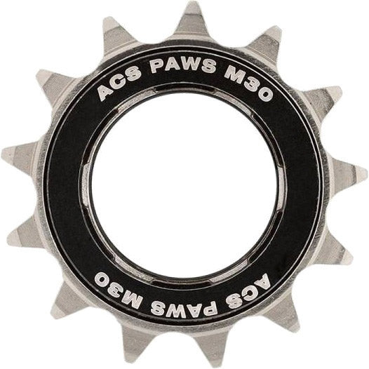 Freewheel BMX 15T 3 32 ACS PAWS M30 X 1mm Nickel Black