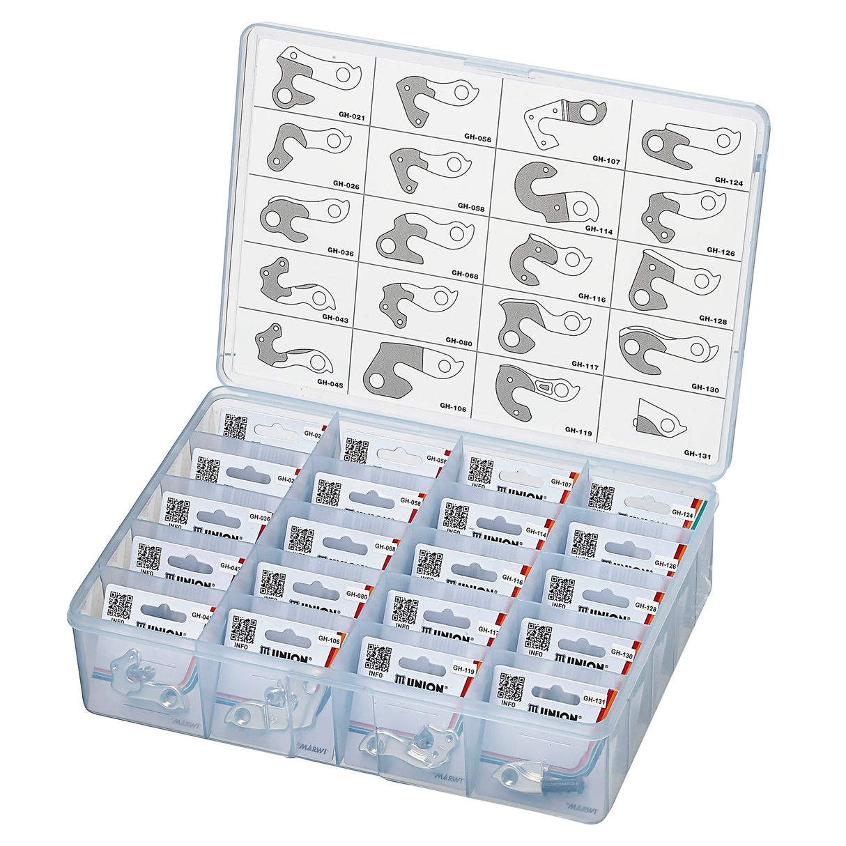 Unioun Sortortment Box Deraille Torourpadjes Top 21-40