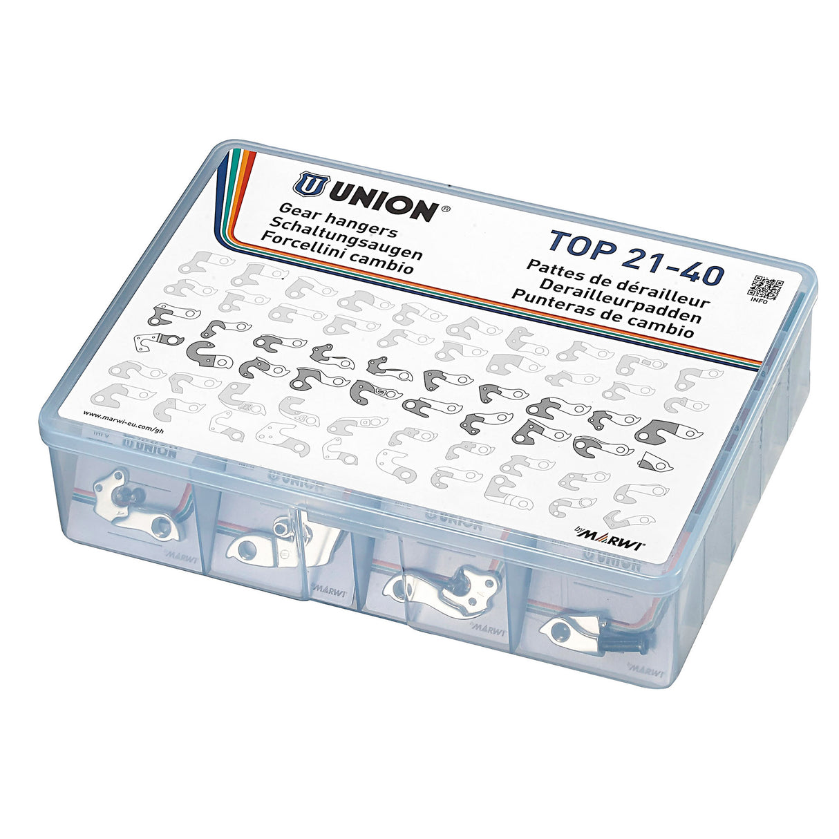 Unioun Sortortment Box Deraille Torourpadjes Top 21-40