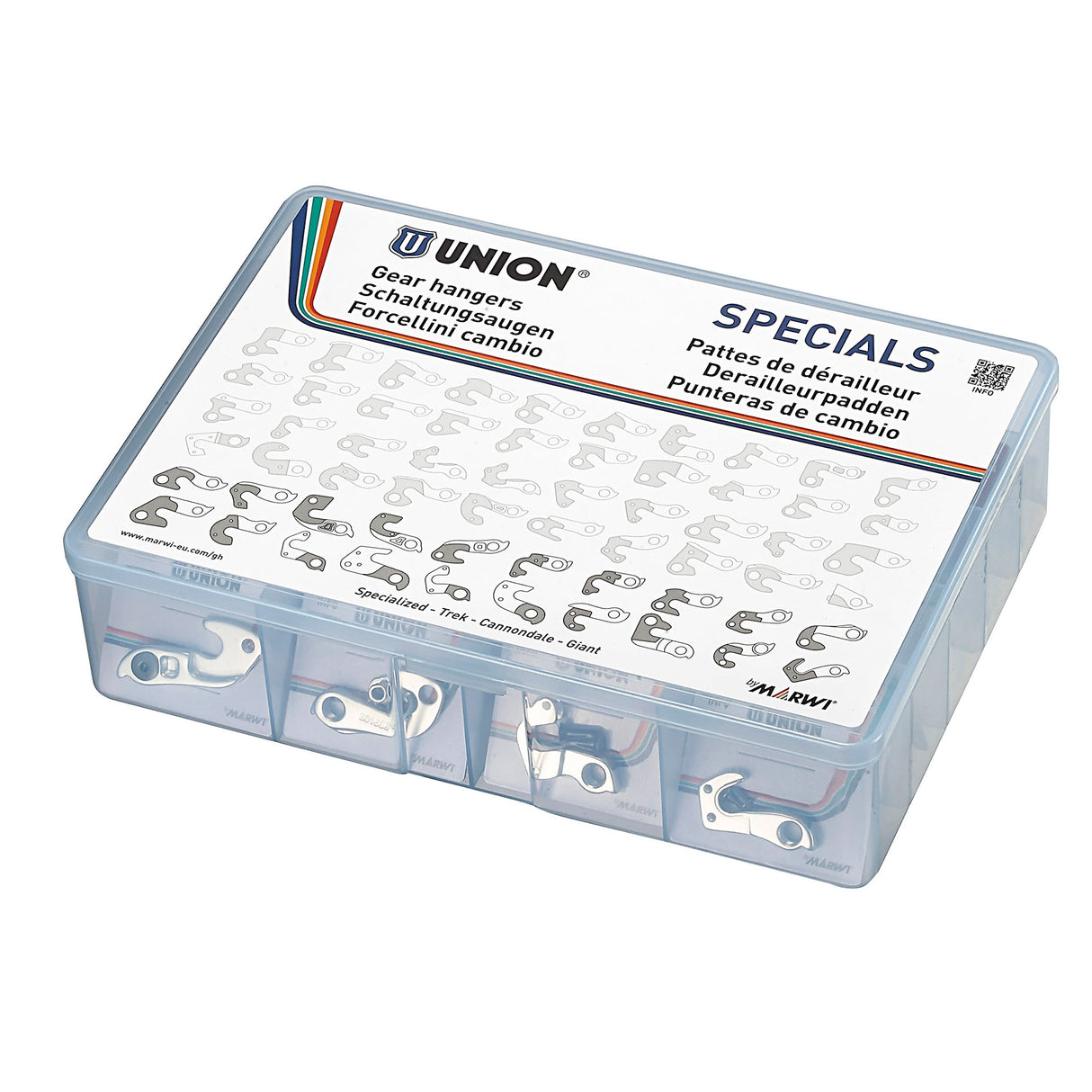 Union assortment box Derailleurpadjes Special